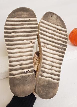 Эффектные красивые золотистые сандалии босоножки на платформе catwalk 397 фото