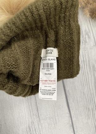 Нова зимова шапка на дівчинку 8-12 років river island4 фото