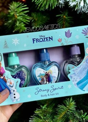 Подарочный набор детский disney frozen strong spirit 3 спрея - города
