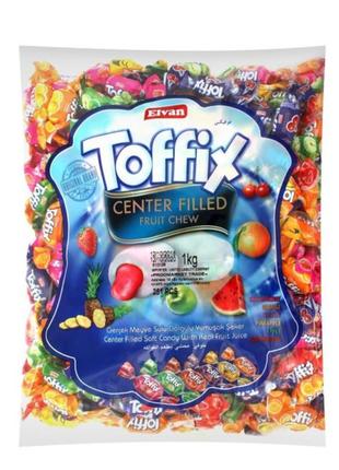 Мягкие жевательные конфеты elvan toffix турция 1 кг