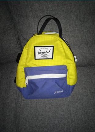 Рюкзак herschel, оригінал, жовто-синій
