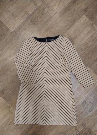 Стильное мини платье платье в полоску dorothy perkins