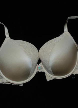 34dd / 75dd прекрасный гладкий нюдовый бюстгальтер пуш ап debenhams нюанс!