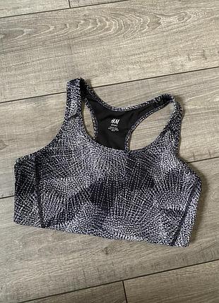H&amp;m женский спортивный топ s/m