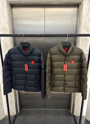 Куртка мужская теплая зимняя hugo boss <unk> new collection premium ✨