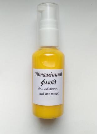 Витаминная сыворотка-флюид для лица и век,100мл.