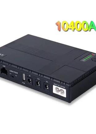 Джерело безперебійного живлення (дбж) mini ups 5/9/12v, 10400mah
