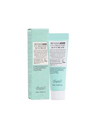 Benton air fit uv defense sun cream spf50+/pa++++ - солнцезащитный крем с центеллой 12 мл
