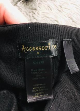 Чёрные шорты с широкой резинкой accessorize s7 фото