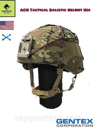 Шлем баллистический (каска) gentex ach (tbh-iiia) / onlyhelmets est. 2024