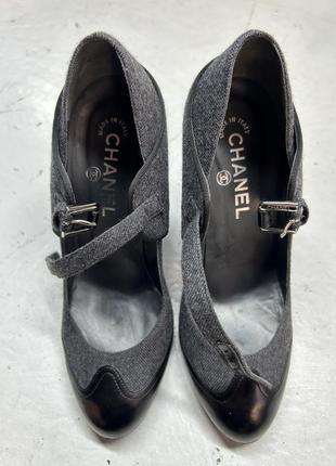 Туфли chanel. шанель👠