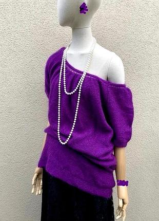 Мохер,вовна,светр,преміум бренд,united colors of benetton