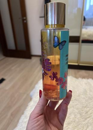 Парфюмированный спрей для тела victoria`s secret tropic heat fragrance mist3 фото