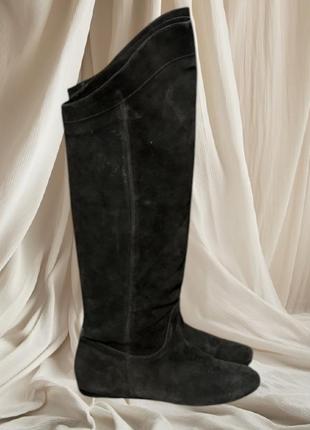 Max mara 💖 замшевые сапоги