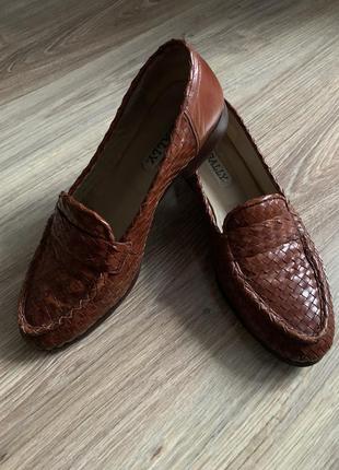 Bally кожаные туфли лоферы