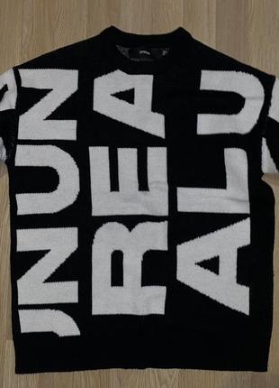Светр чорний bershka