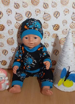 Одежда для мальчиков baby born 40-43см. костюм на весну для мальчика бэби борн. набор одежды