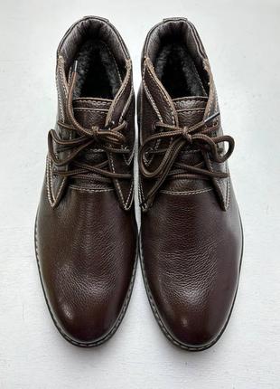 Ботинки ботинки зимние кожа