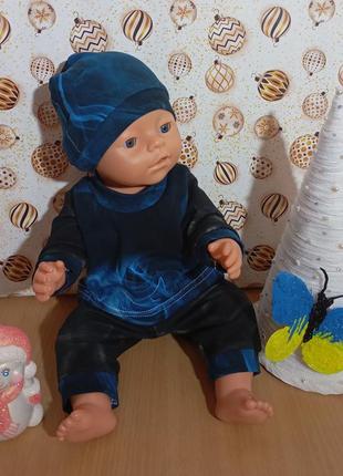 Одежда для мальчиков baby born 40-43см. костюм на весну для мальчика бэби борн. набор одежды