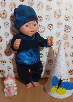 Одежда для мальчиков baby born 40-43см. костюм на весну для мальчика бэби борн. набор одежды6 фото