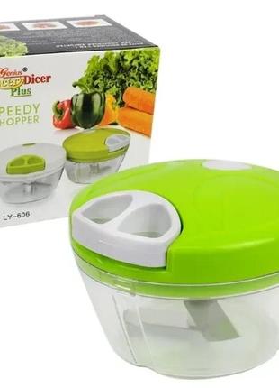 Multifunctional high speedy chopper ручний кухонний подрібнювач2 фото