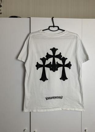 Chrome hearts мужская стильная футболка