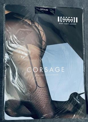 Колготки wolford corsage з імітацією чулків