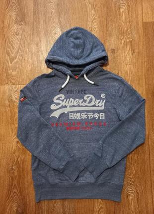 Мужская кофта с капюшоном , худи . 
" superdry " . чоловіча кофта з капюшоном , худі .