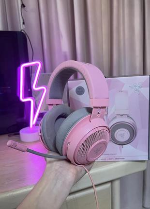 Навушники razer kraken multi platform quartz edition