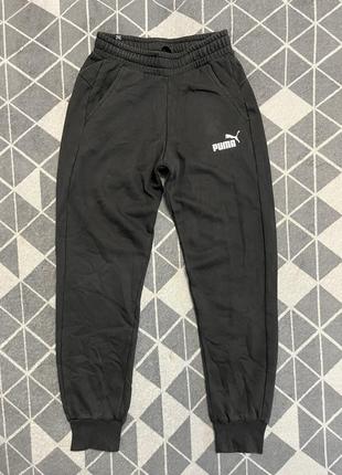 Спортивные штаны puma essentials logo pants (оригинал)