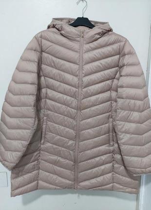 Новое пуховое пальто m&s
