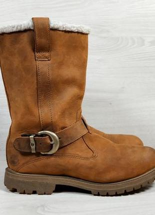 Нубуковые женские ботинки timberland LEATHER waterproof оригинал, размер 40 - 41