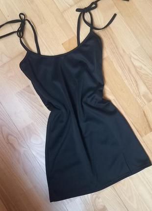 Милое платье my favorite мини платье с разрером сарафан с брителями завязками сукня