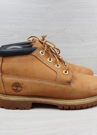 Нубуковые женские ботинки timberland LEATHER waterproof оригинал, размер 38