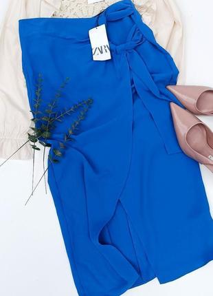 Юбка миди от zara, размер м