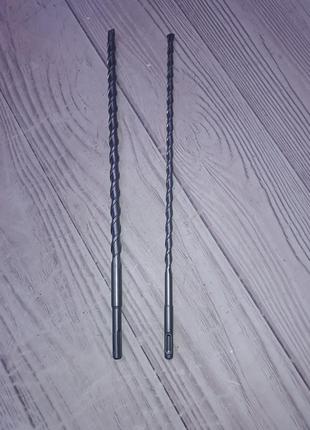 Sds plus набор из 2 сверл по камню диаметром 10-14 мм x 40 см