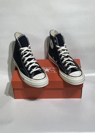 Оригинал! кеды converse 162050c унисекс chuck 70 classic high black текстиль