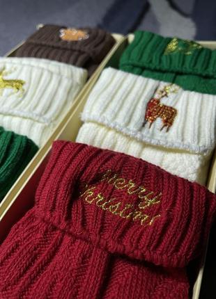 Набор новогодних носчков😍