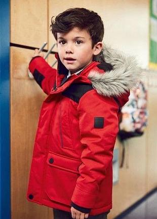 Зимняя куртка на мальчика подростка 11-12 лет, next