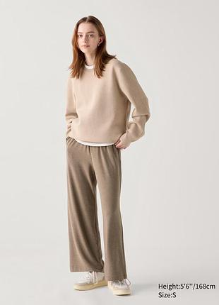 Женские широкие штаны uniqlo