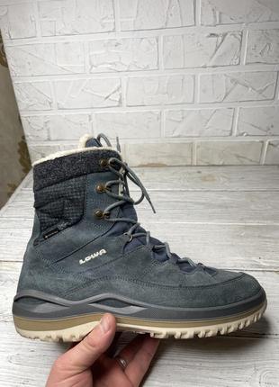 Крутые зимние сапожки lowa gore tex  утепленные