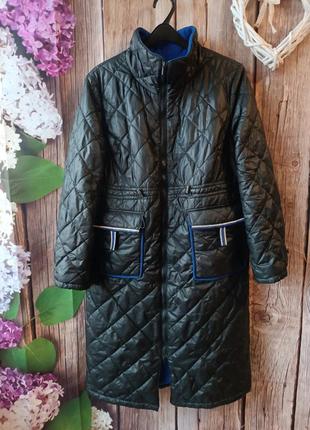 Удлинная куртка на флисе. р 50