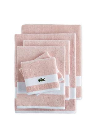 Комплект полотенец lacoste heritage towels