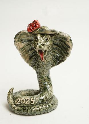 Статуэтка змеи 2025 декор змея подарок к счастью предохраняет дом