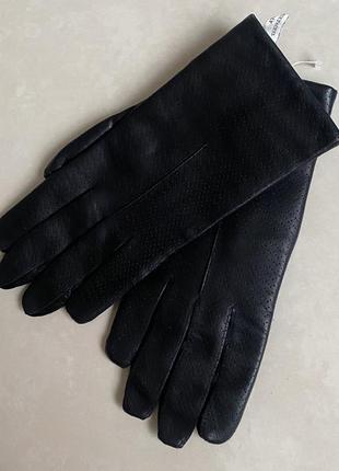 Італійські шкіряні рукавиці жіночі розмір 7