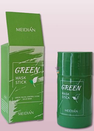 Глиняная маска стик green mask stick 40 г с экстрактом зеленого чая meidian