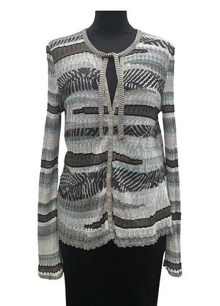 Льняний кардиган/ блузка розмір м