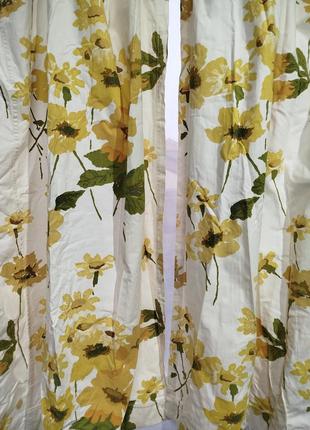 Комплект готовых штор, на ленте, портьеры 🍒 винтаж, ретро