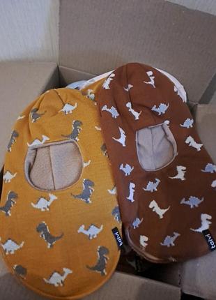 Шлемы на флисе 46-48, 50-52 размеры