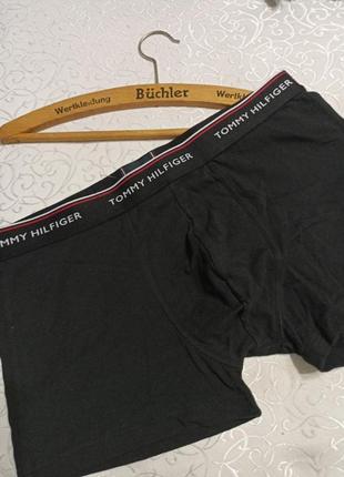 Новые коттоновые мужские боксеры tommy hilfiger ,по замерам размер л